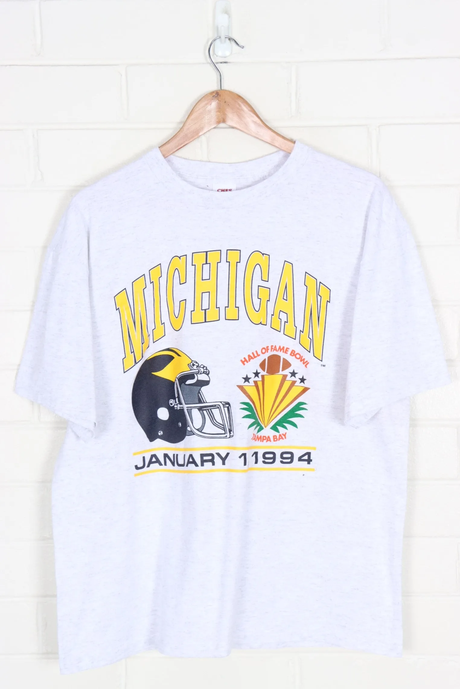 1994 Vintage Hall of Fame Bowl College Football Florida Tee (XL)