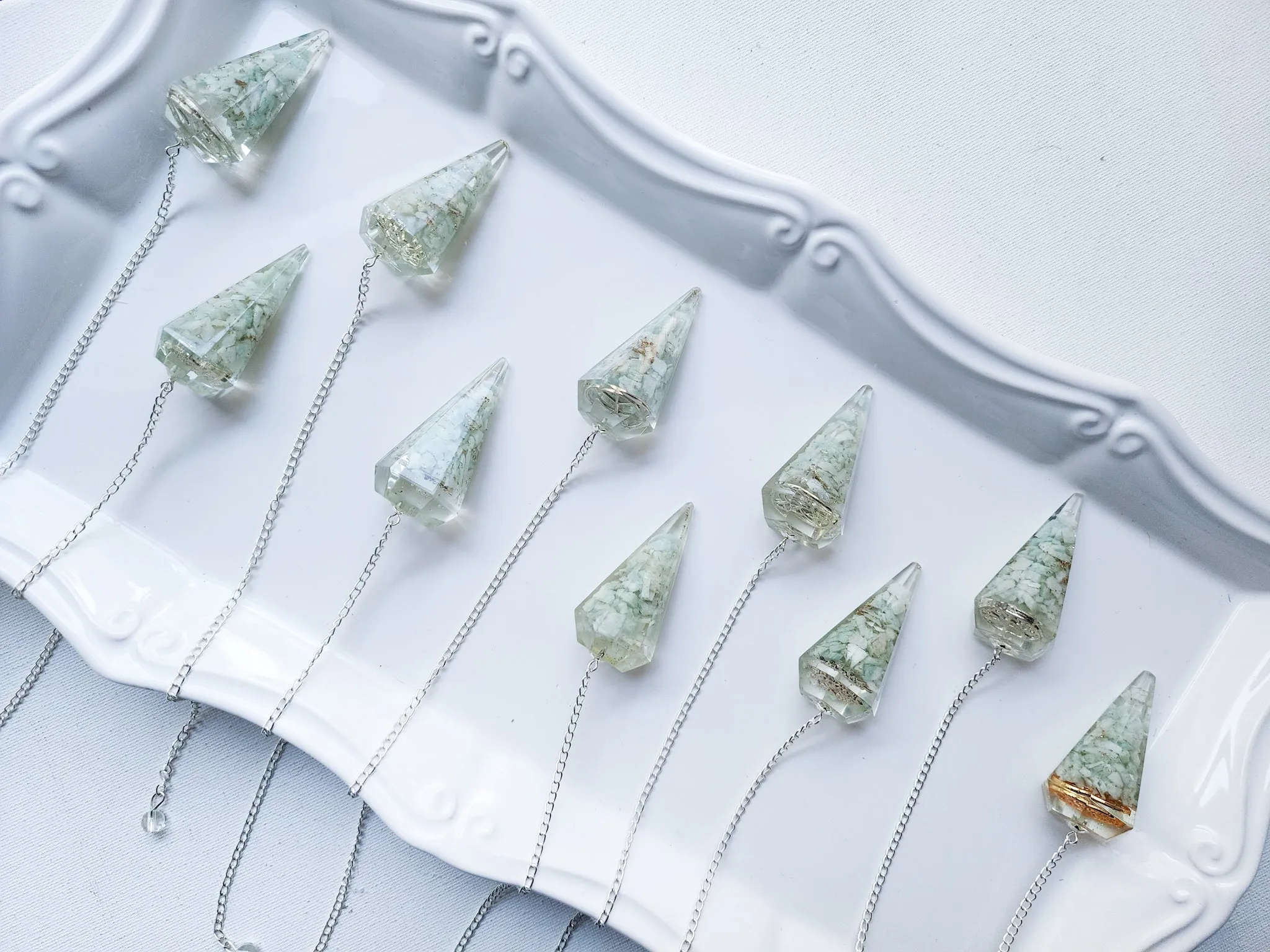 Amazonite Orgone Pendulum