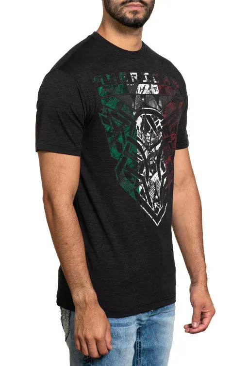 American Fighter Palmas Short Sleeve Tee T-Shirt - Pitch Black