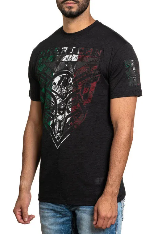 American Fighter Palmas Short Sleeve Tee T-Shirt - Pitch Black