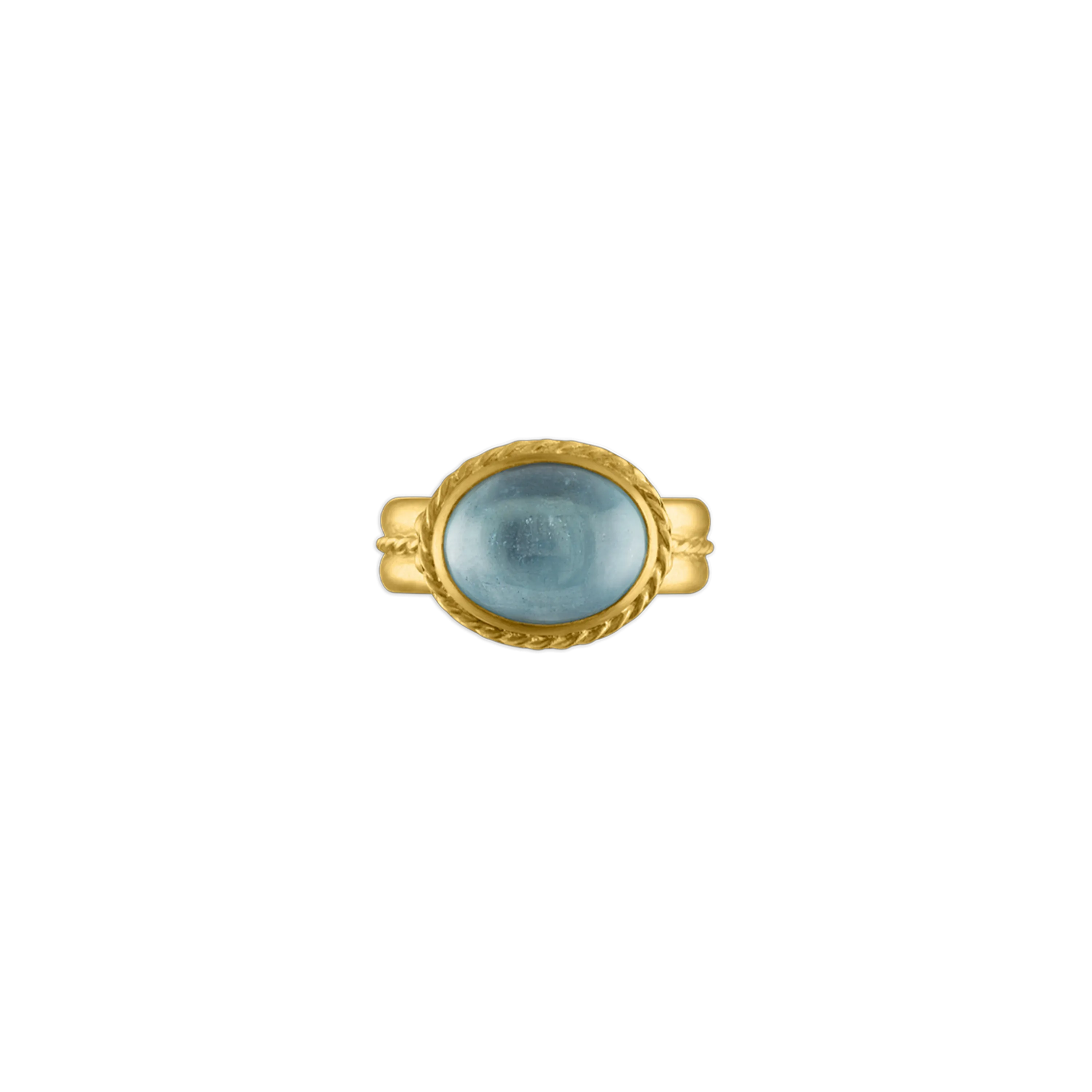 Aquamarine Medium Nauta Ring