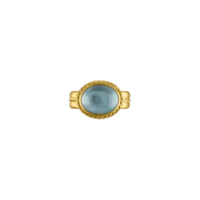 Aquamarine Medium Nauta Ring