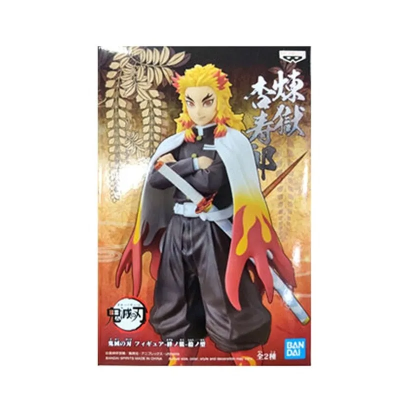 Best Hashira Rengoku Kyoujurou Bandai Demon Slayer Anime Figure Genuine Collection Decoration