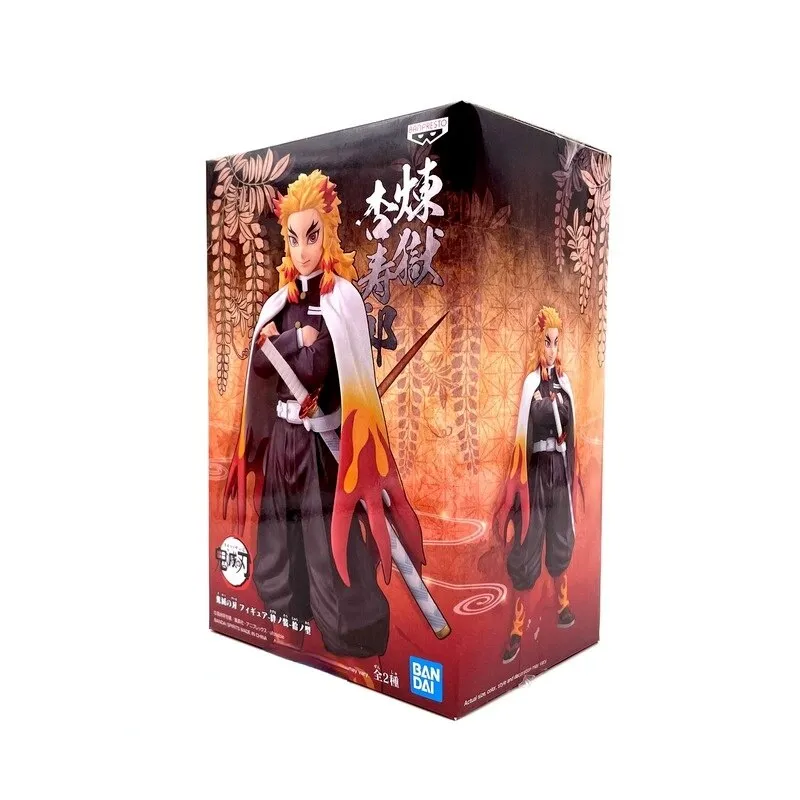 Best Hashira Rengoku Kyoujurou Bandai Demon Slayer Anime Figure Genuine Collection Decoration