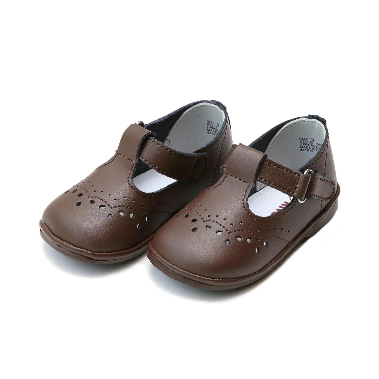 Birdie Leather T-Strap Mary Jane (Baby)