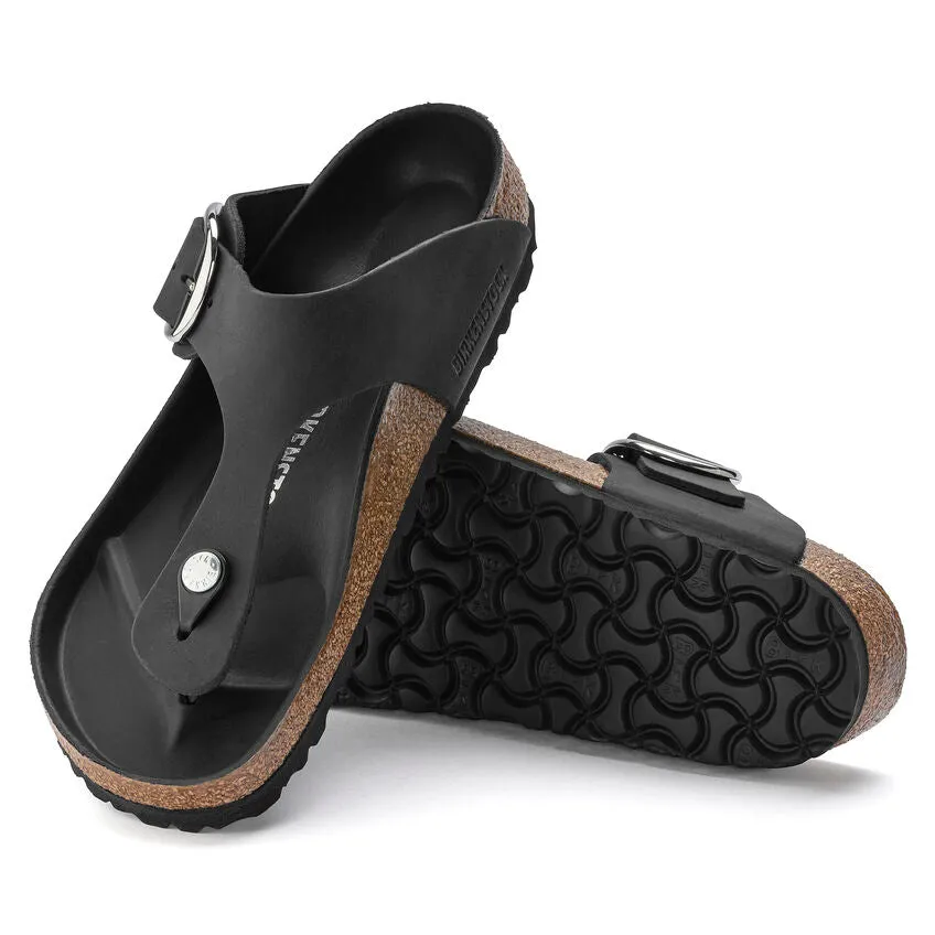 Birkenstock - Gizeh Big Buckle Leather Black Hex R 1023334