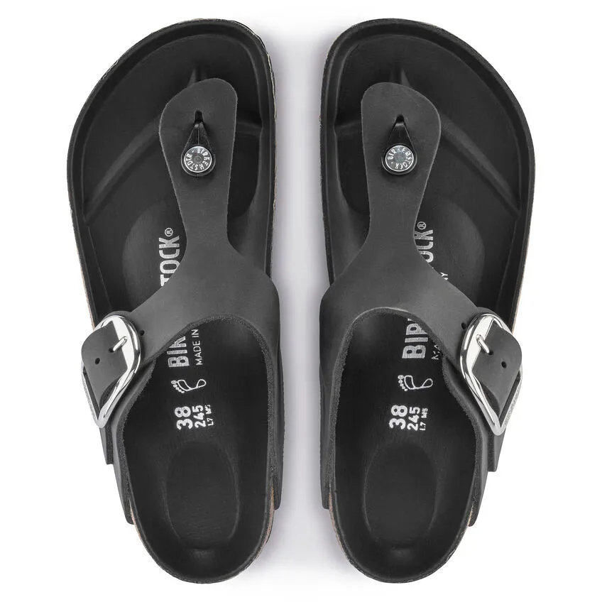 Birkenstock - Gizeh Big Buckle Leather Black Hex R 1023334