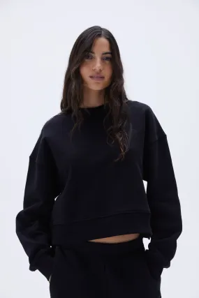 Boxy Sweatshirt - Black