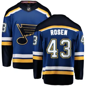 Calle Rosen St. Louis Blues Fanatics Branded Home Breakaway Jersey - Blue