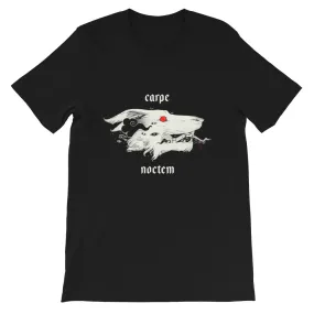 Carpe Noctem Wolf, Unisex T-Shirt, Black