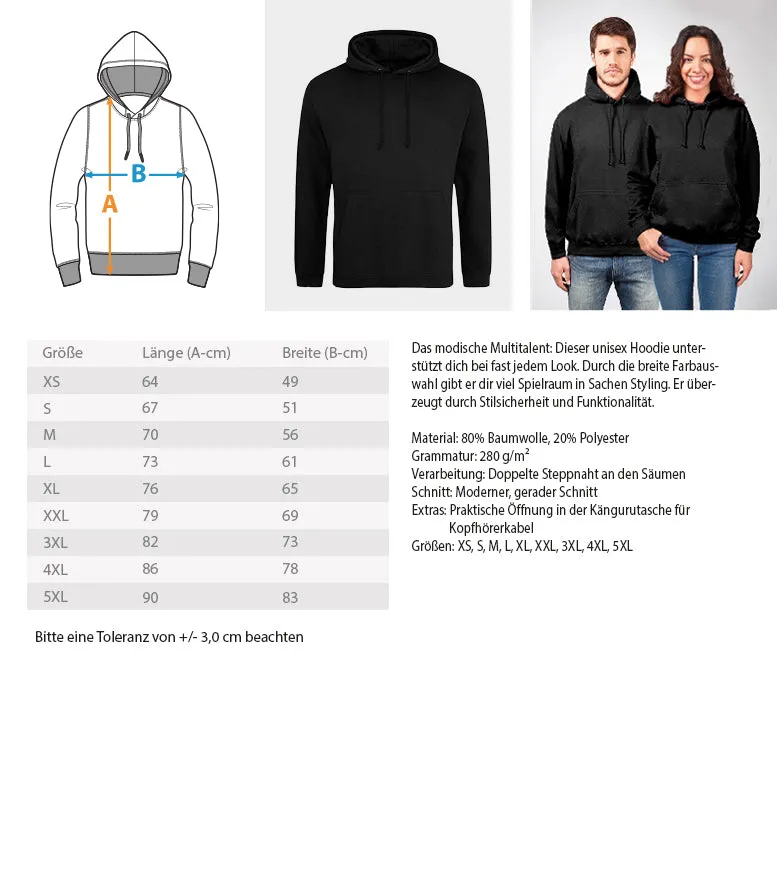 Coole Mädels fahren Trecker  - Unisex Kapuzenpullover Hoodie