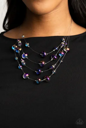 Cosmic Real Estate - Multi Paparazzi Necklace