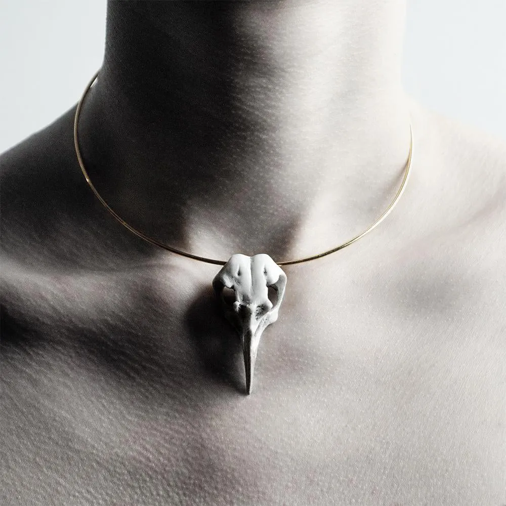 Crow necklace