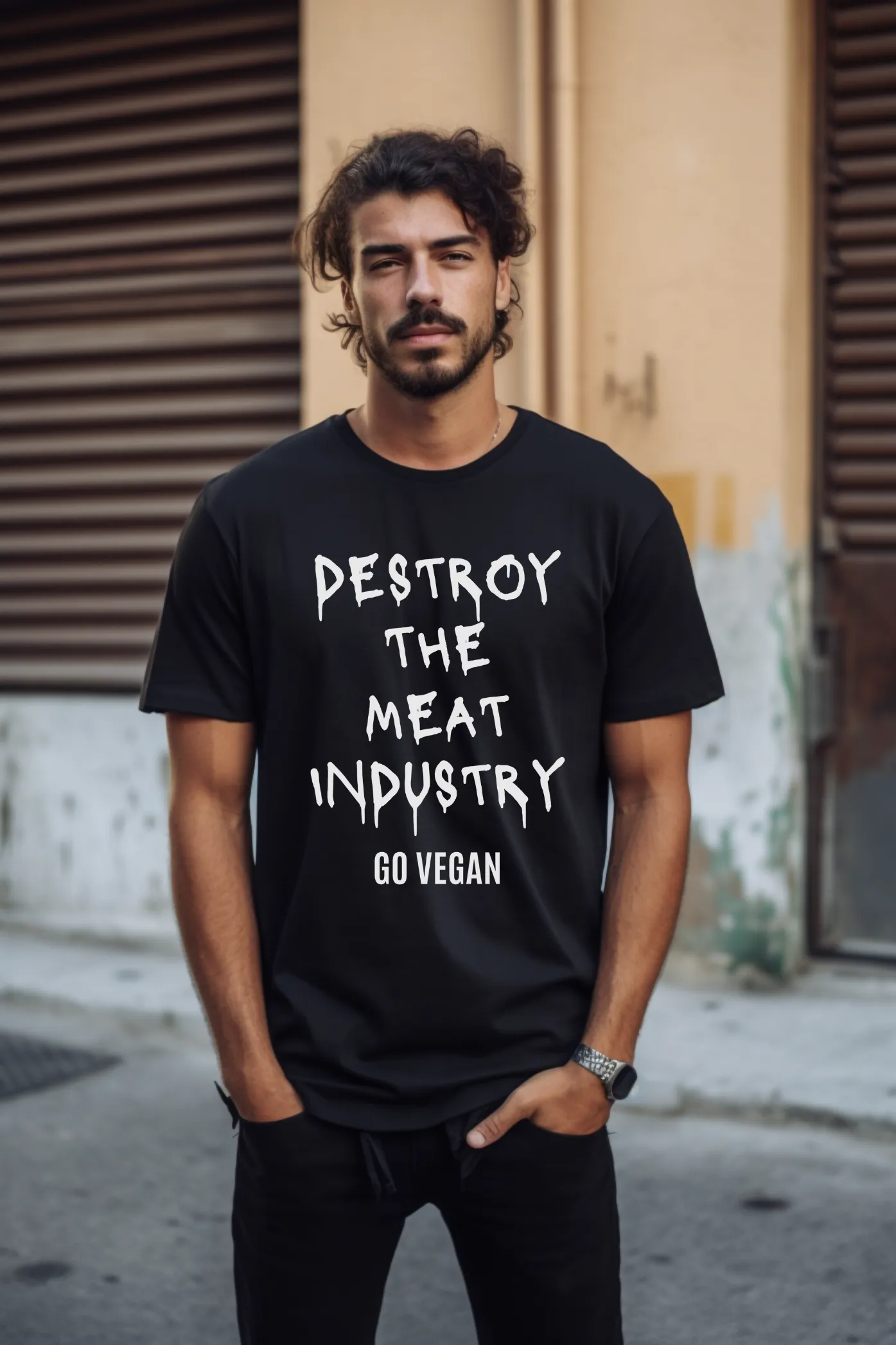 Destroy The Meat Industry Unisex t-shirt