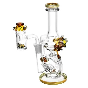 Empire Glassworks Mini Recycler Beehive Dab Rig