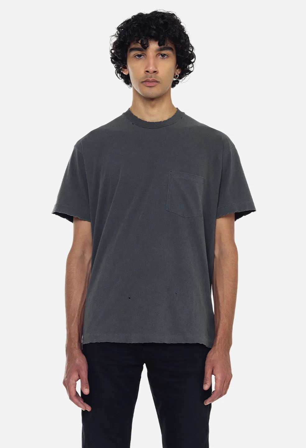 Folsom Pocket Tee / Vintage Black