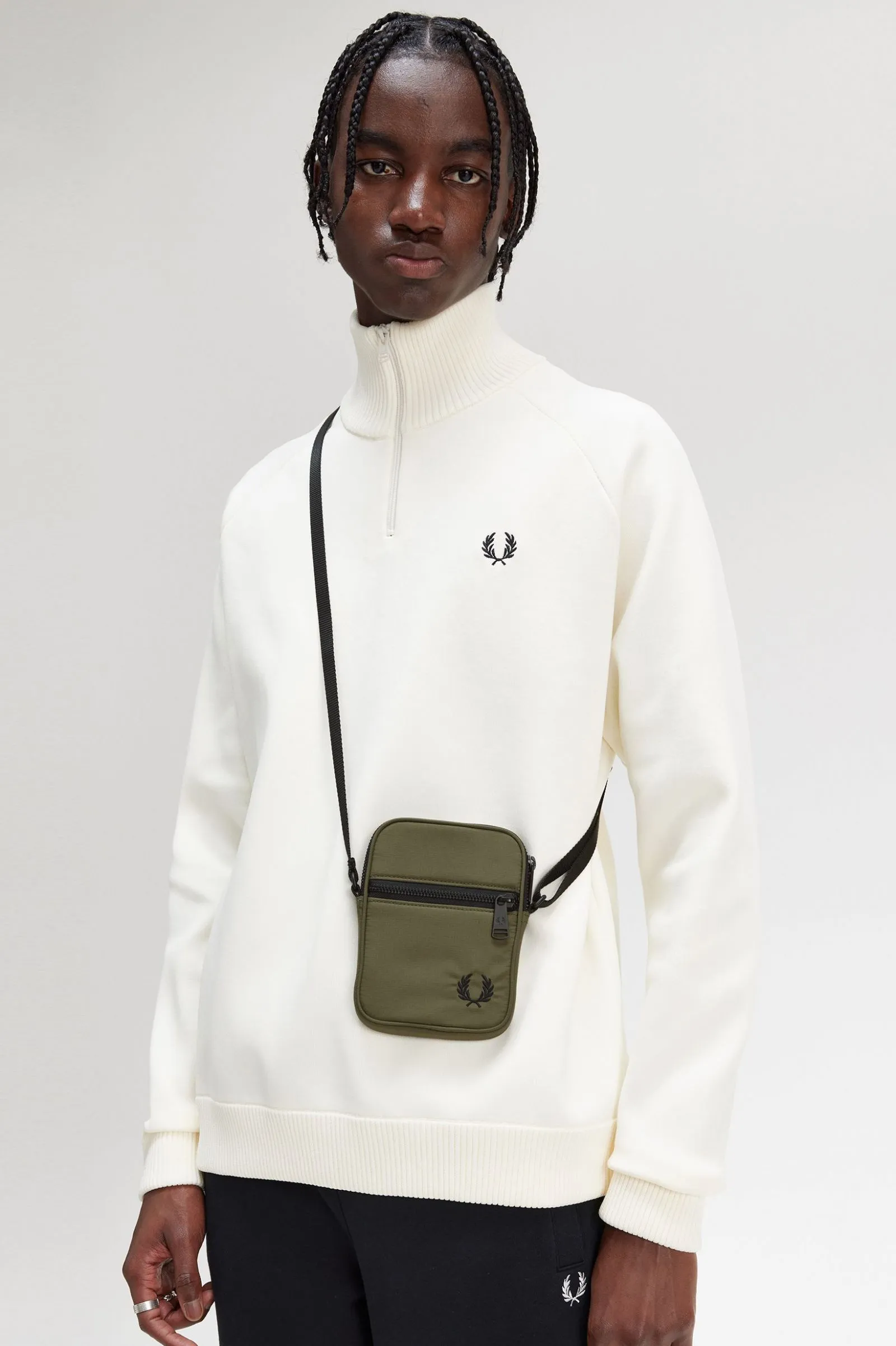 Fred Perry Ripstop Side Bag