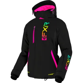 FXR Evo FX Womens Jacket Black/Sherbert