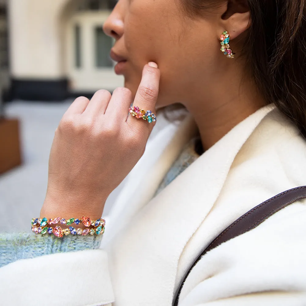 Gabriella Earrings / Rainbow Combo