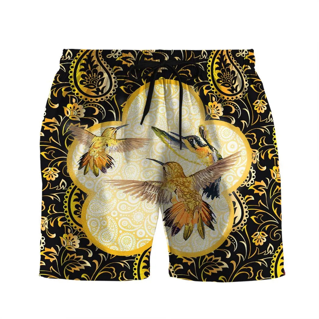 Gearhuman 3D Flying Hummingbirds Shorts