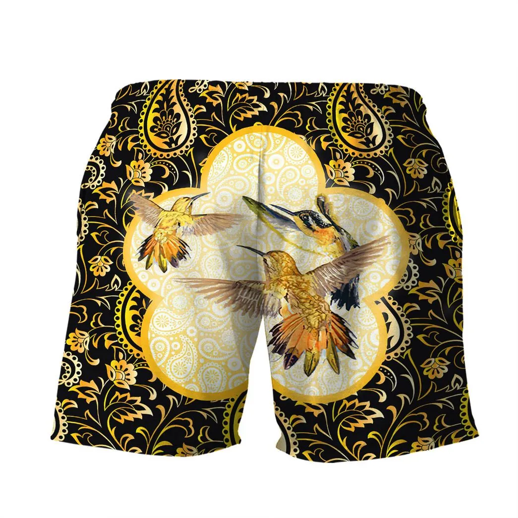 Gearhuman 3D Flying Hummingbirds Shorts