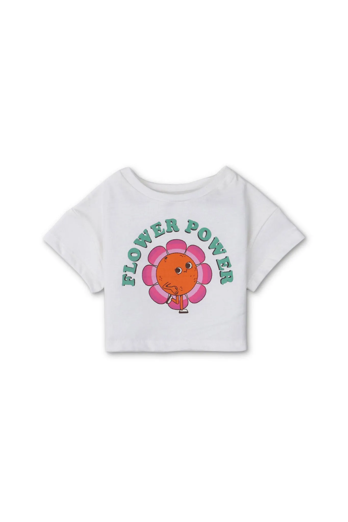 Gingersnaps Flower Power Graphic Print Tee