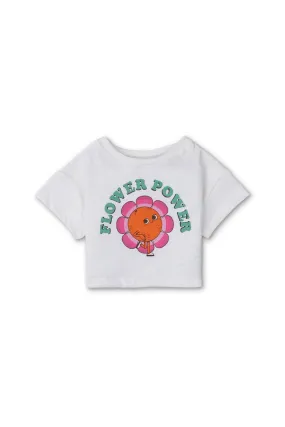 Gingersnaps Flower Power Graphic Print Tee