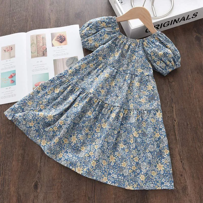 Girls Flower Flying Dress