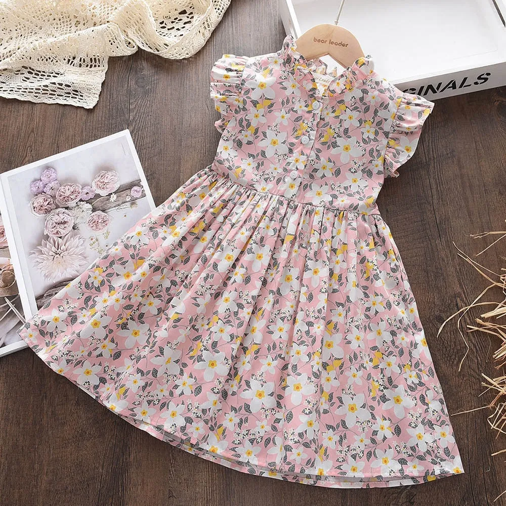 Girls Flower Flying Dress