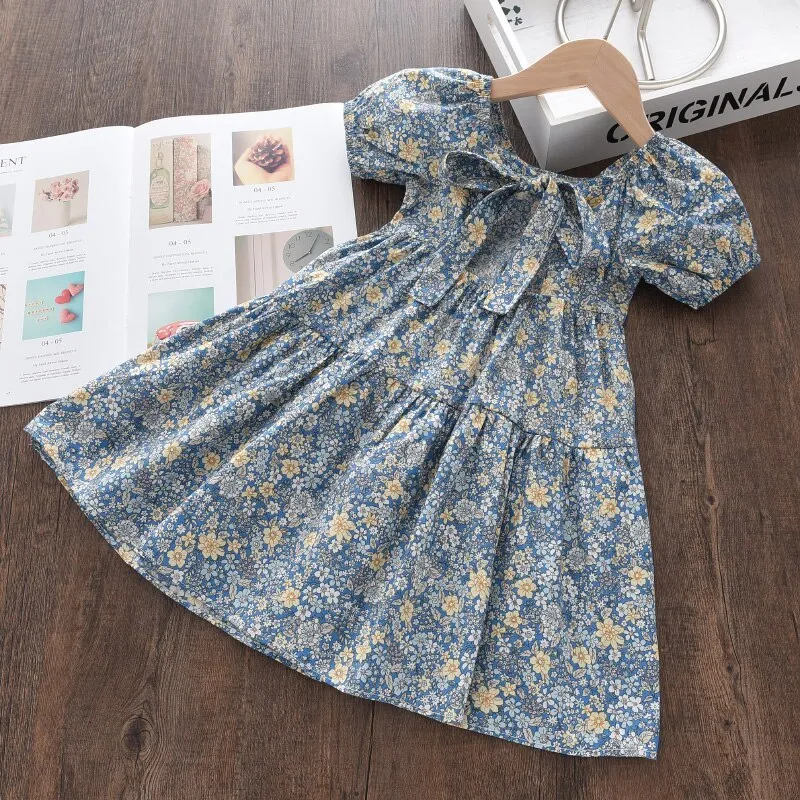 Girls Flower Flying Dress