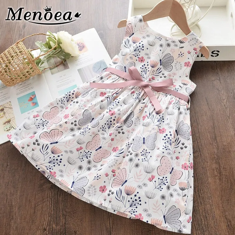 Girls Flower Flying Dress