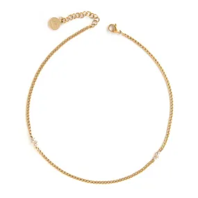 Gold Plated Strada Necklace