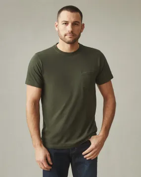 Heavyweight Pocket Tee - Loden