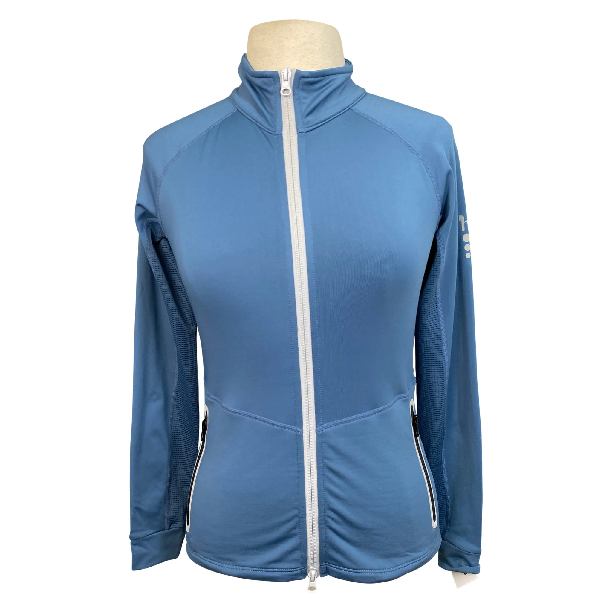 Horze 'Vera' Sweat Jacket in Coronet Blue - Women's 8 (Medium)