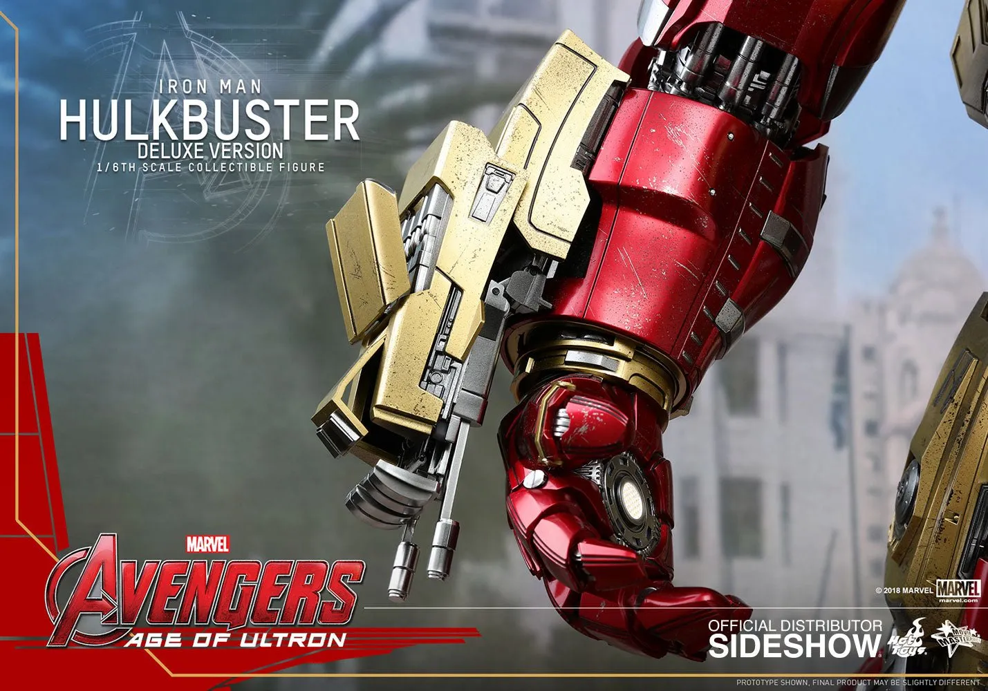 Hot Toys 1/6 Hulkbuster Deluxe Version