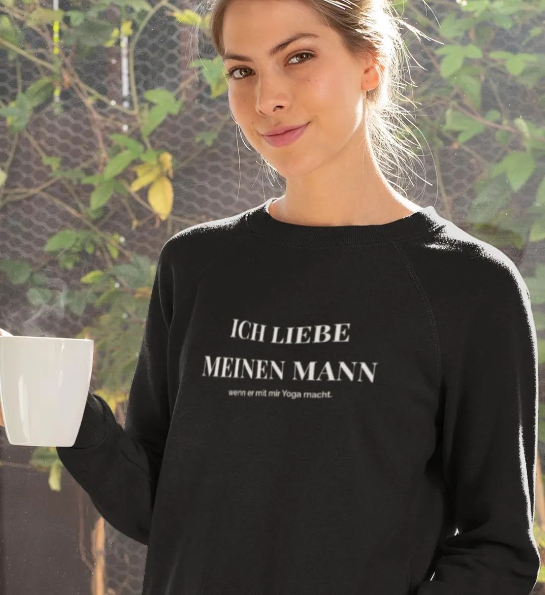 Ich liebe meinen Mann Bio Sweatshirt Unisex