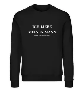 Ich liebe meinen Mann Bio Sweatshirt Unisex