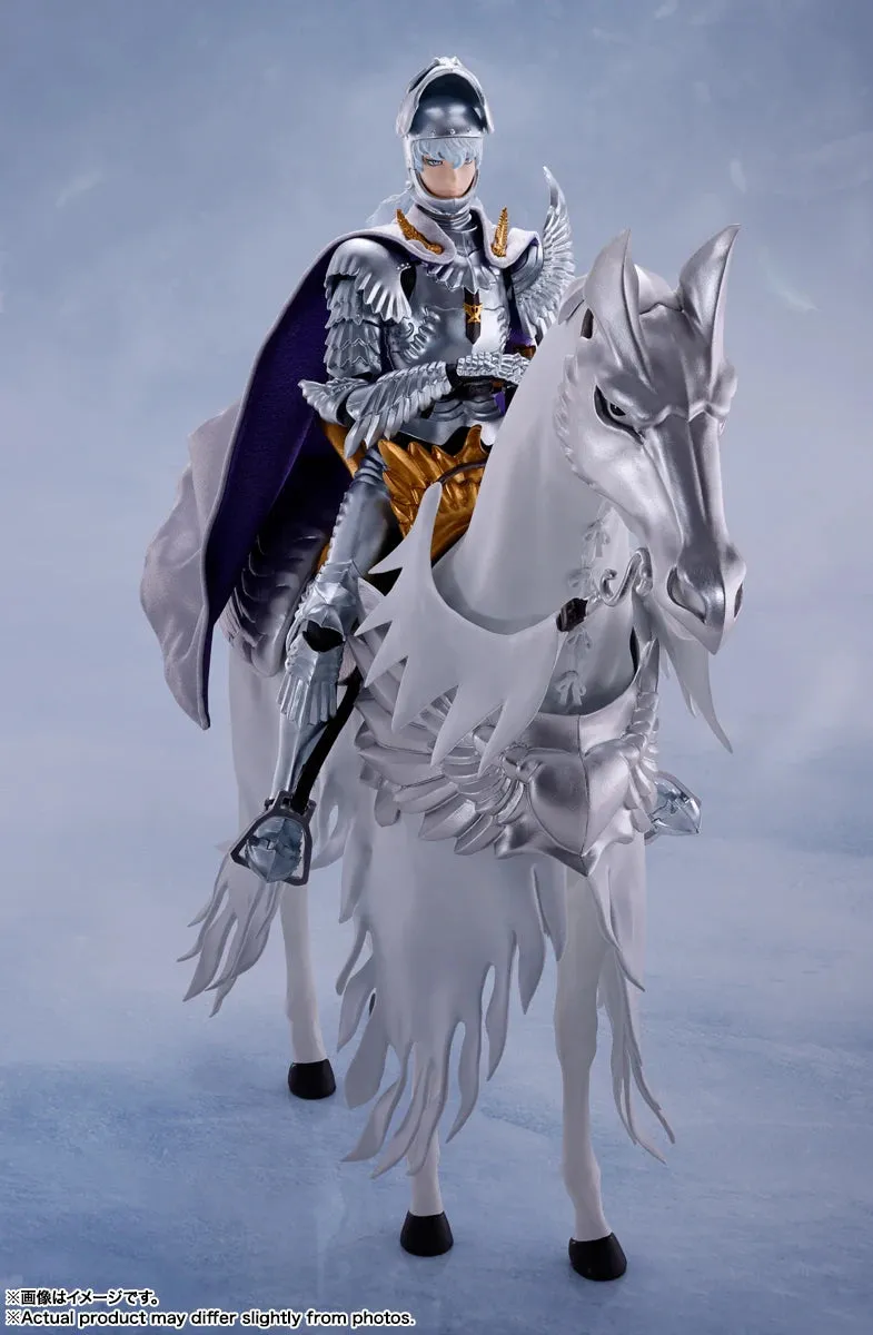 In Stock Original Anime BERSERK S.H.Figuarts GRIFFITH HAWK OF LIGHT Action Figure Collector Toy 15.5cm