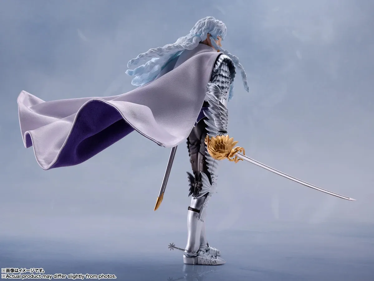 In Stock Original Anime BERSERK S.H.Figuarts GRIFFITH HAWK OF LIGHT Action Figure Collector Toy 15.5cm