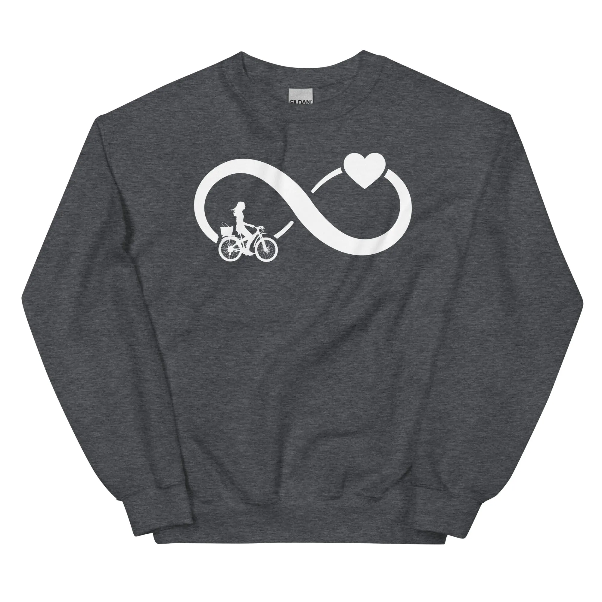 Infinity Heart and Cycling 2 - Sweatshirt (Unisex)