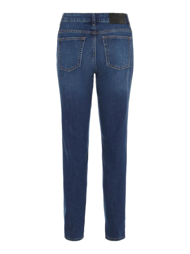 J.Lindeberg Womens Thelma Pure Jeans - MID BLUE