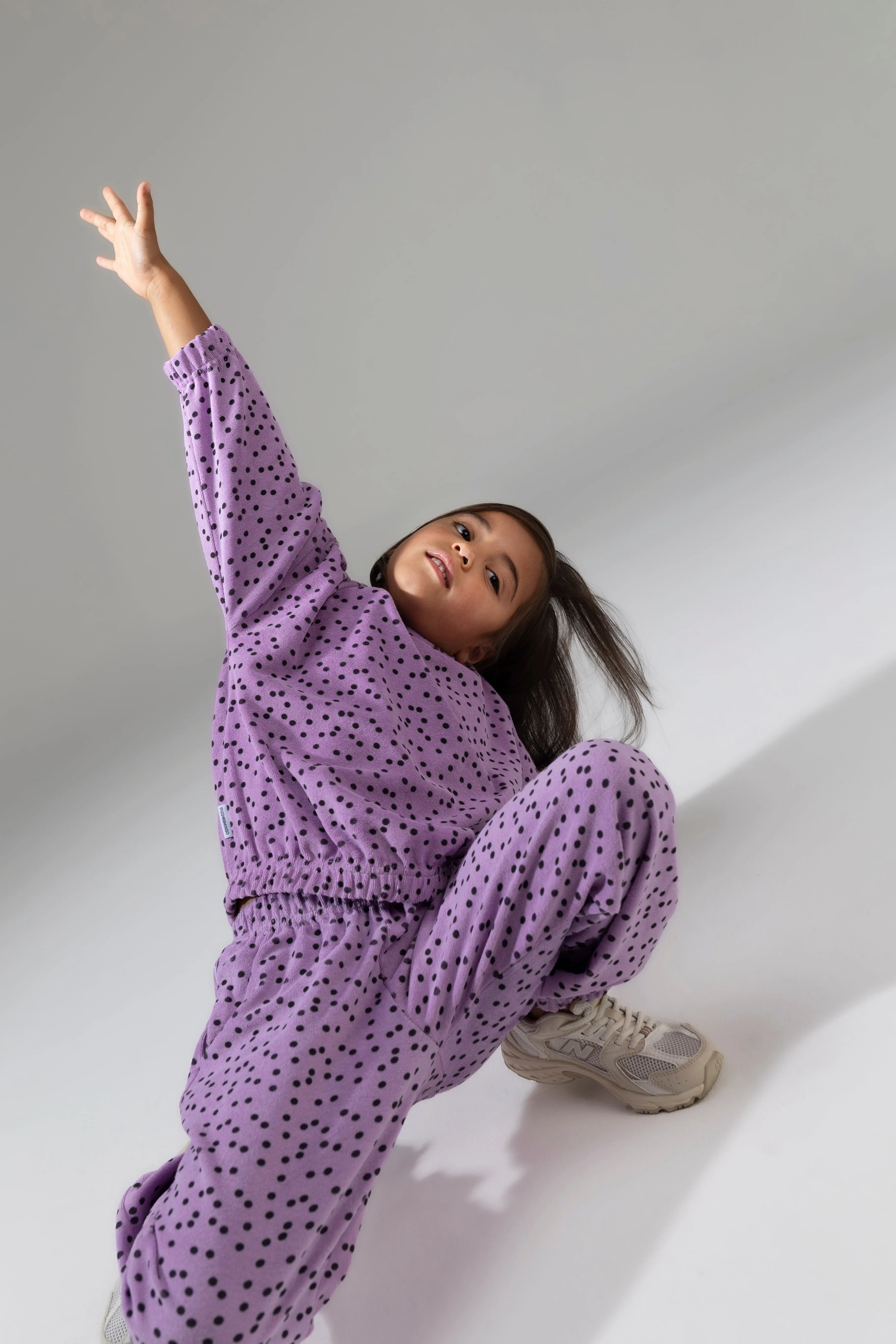 Kinder Broek Stip Violet