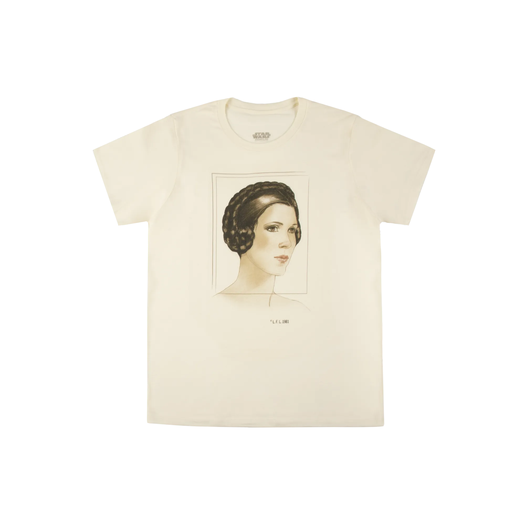 Leia Alderaanian Braid Natural Tee