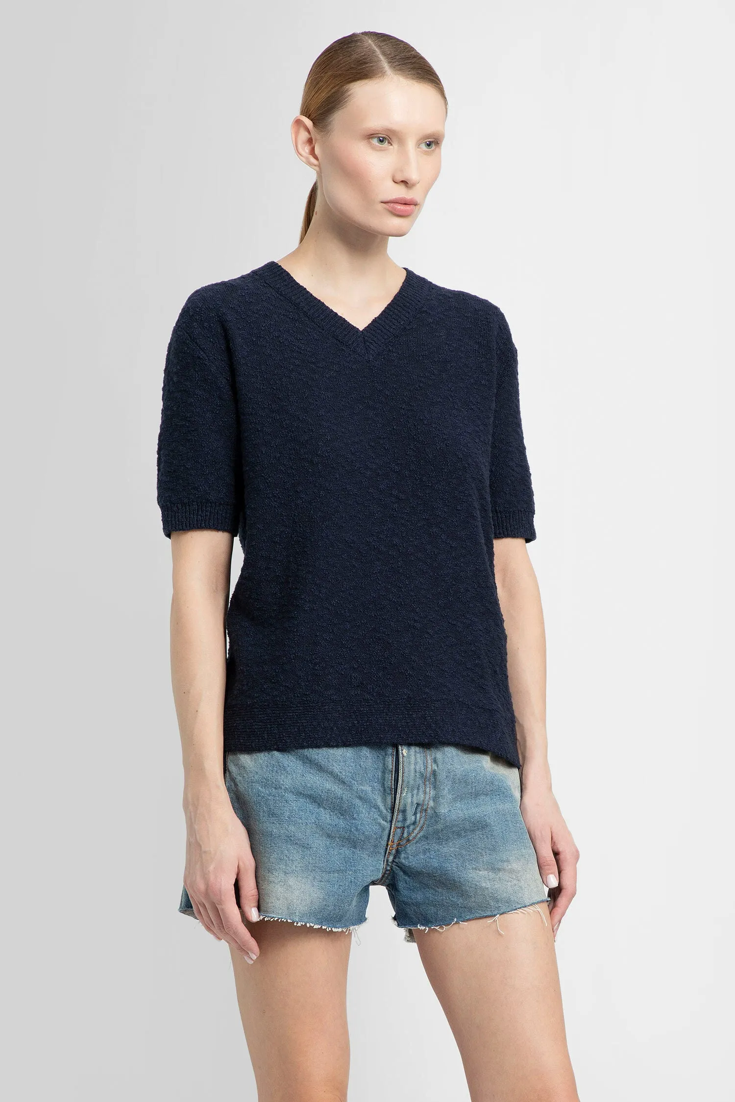 MAISON MARGIELA WOMAN BLUE KNITWEAR