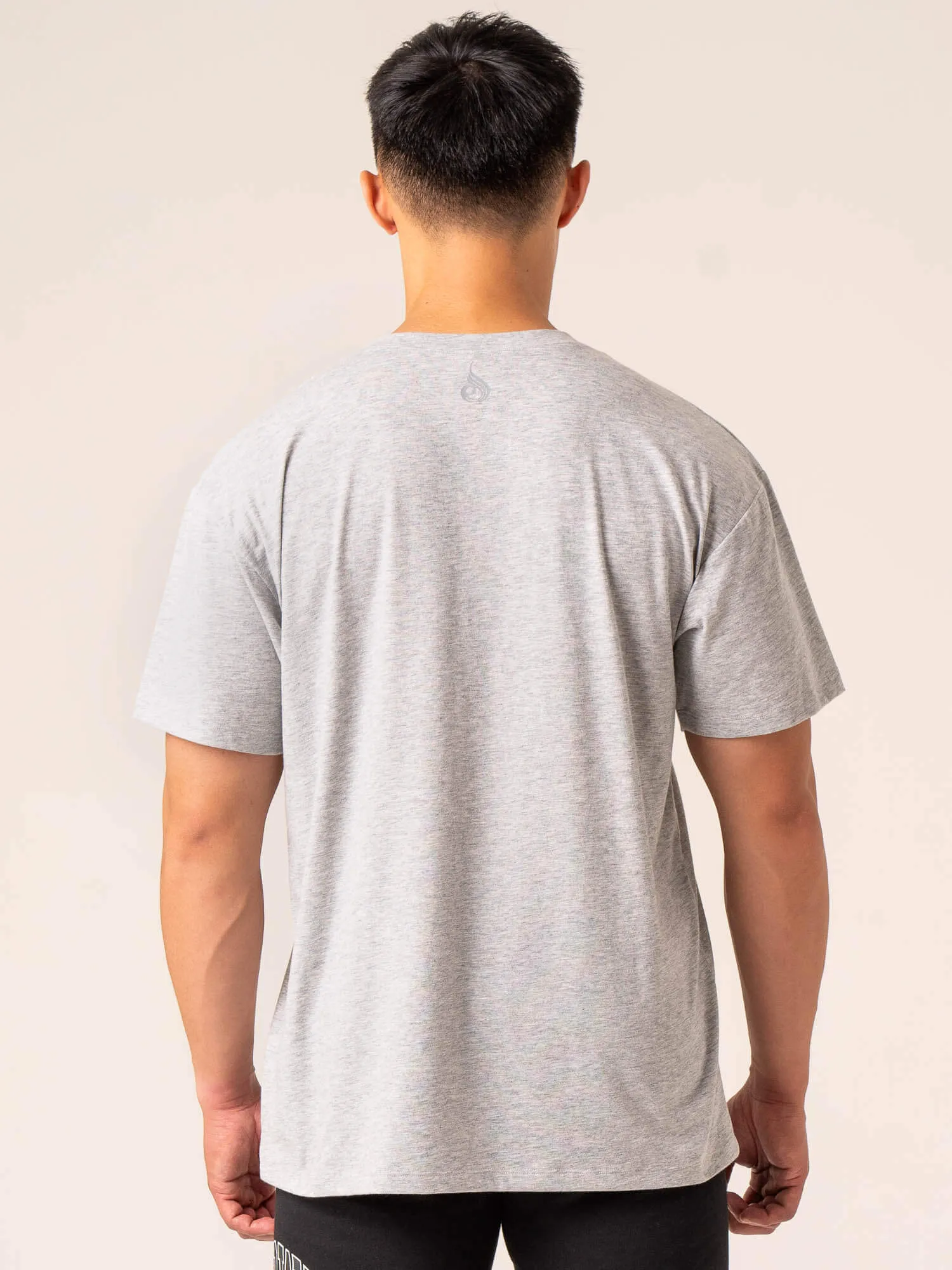 Men's Collegiate T-Shirt - Grey Marl