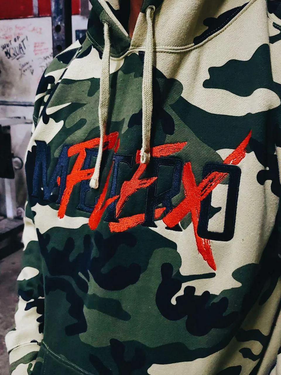 Metroflex Gear Elite Camo Hoodie