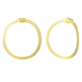 Minimalistic Circle - Stud Earrings