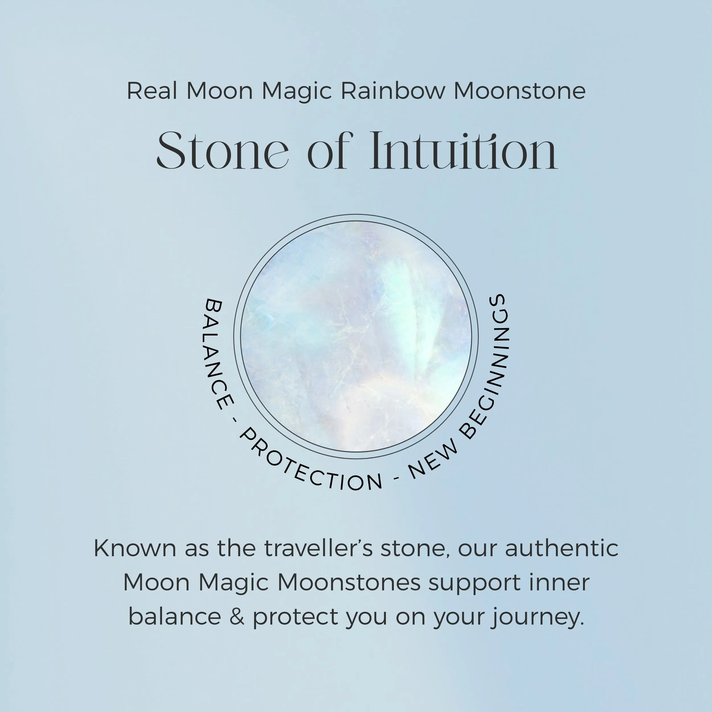 Moonstone Necklace - Scorpio Zodiac Constellation