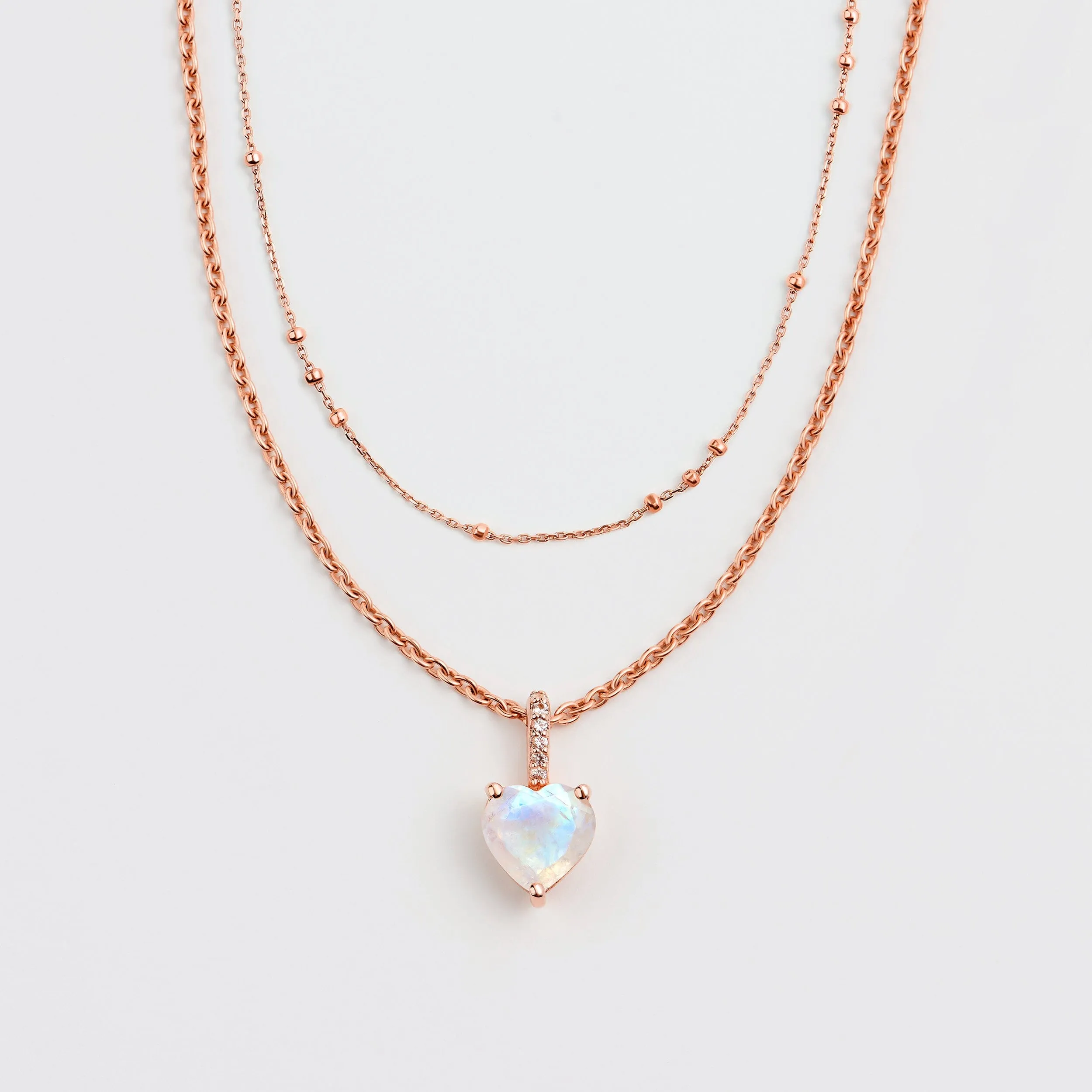 Moonstone Necklace Set - Share The Love