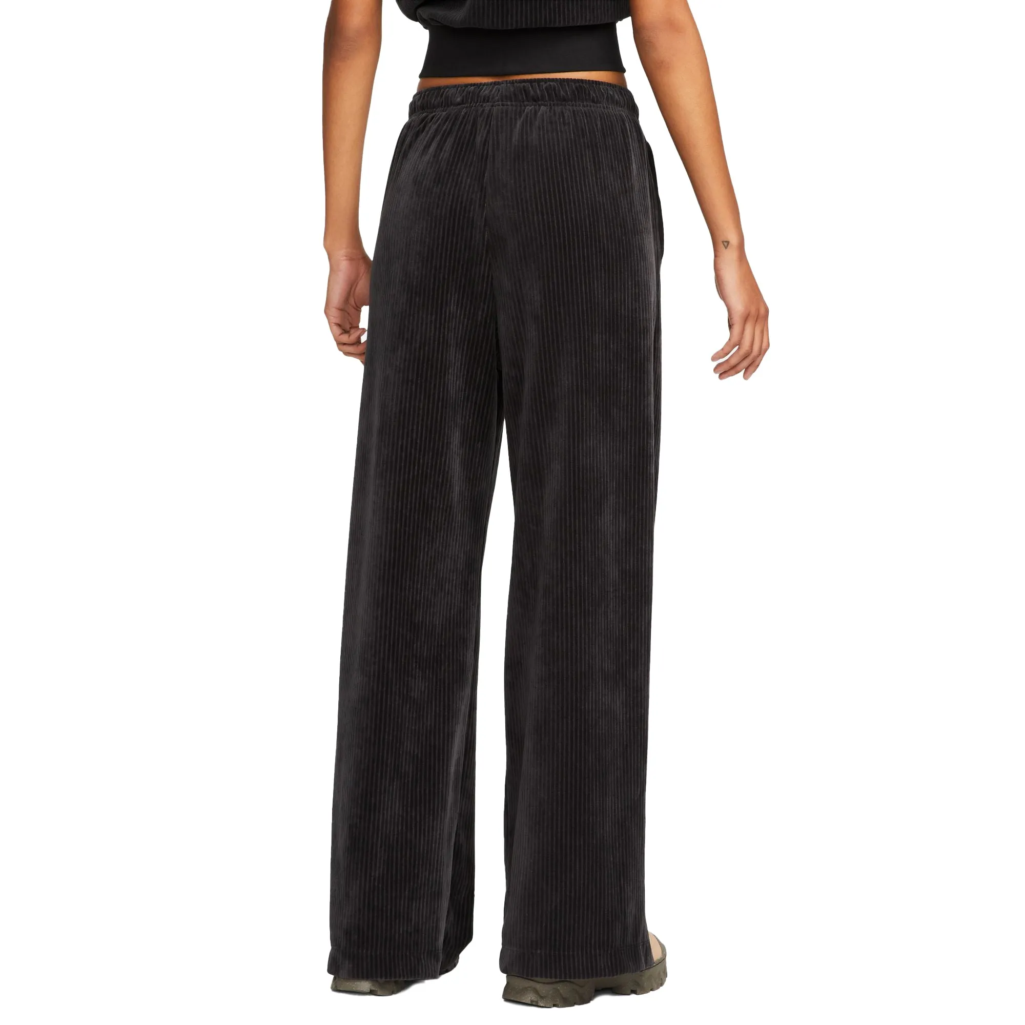 Nike Sportswear Women's Velour Wide-Leg Pants Black DQ5921-010